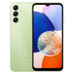 001 galaxy a14 5g light green front