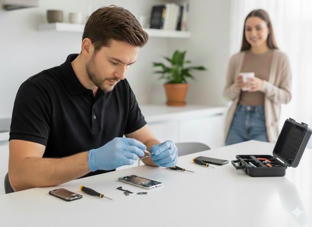 Mobile iPhone camera repair service
