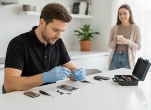 Mobile iPhone camera repair service