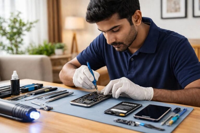 Same day mobile phone repair at home in North Atlanta
